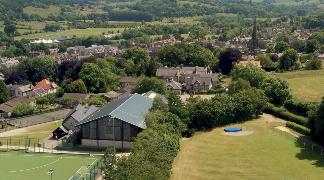 School arial shot