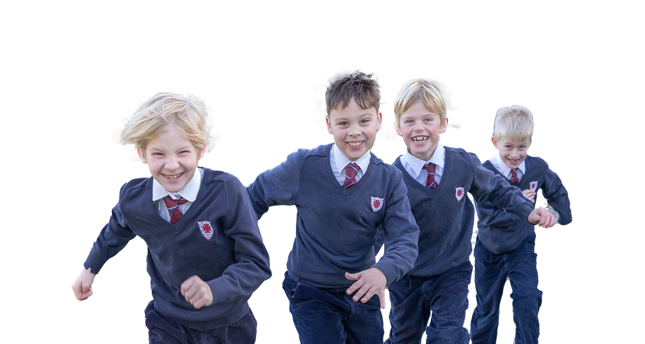 pupils running